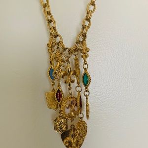 Gold Charm necklace